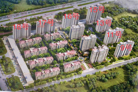 浉河区中铁领秀城福华园3室2厅1卫66万117m2精装修出售